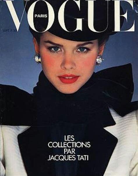 Debbie Dickinson Photo By Albert Watson Vogue Paris September 1978 Vogue Uk Vogue Fashion
