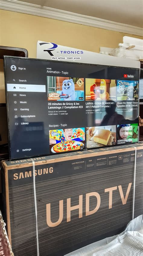 Samsung 75” Ru7100 Flat Smart 4k Uhd Tv Kupatana