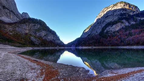 Wallpaper 3840x2160 Mountain Lake Landscape Reflection 4k Ultra Hd