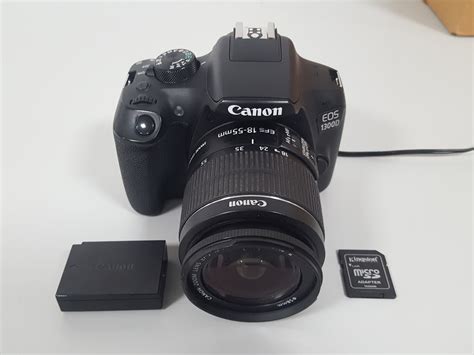 Canon Eos 1300d Digital Slr Camera 18 55mm Dslr Lens