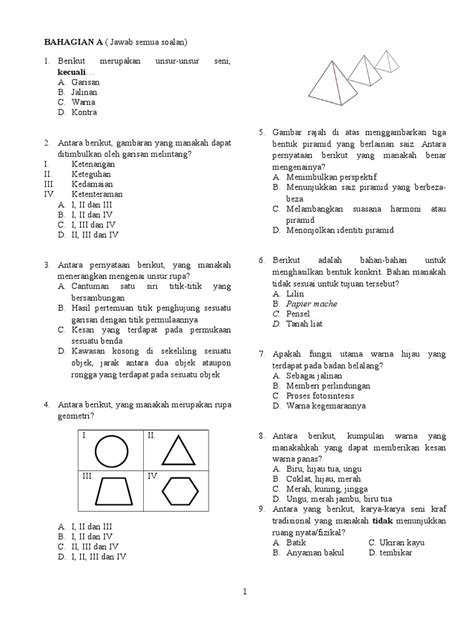 Download soalan sains tingkatan 1. psv tingkatan 1penggal 1 BAHAGIAN A.docx