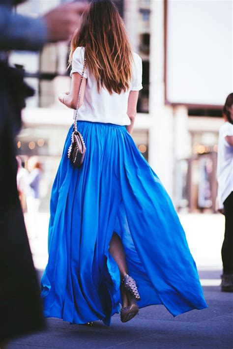 Street Style Inspiration Maxi Skirts Are For Summer Belleza