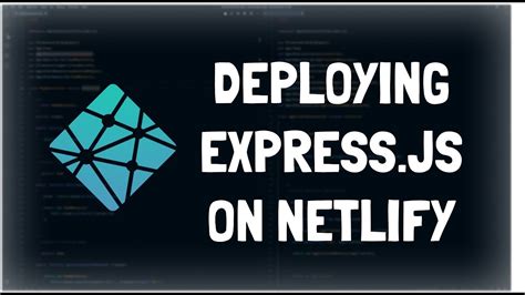 How To Deploy Express Js On Netlify YouTube