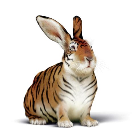 Tiger Rabbit Photograph By Smetekscience Photo Library Pixels