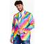 Wicked Costumes Adult Mens Rainbow Pride Jacket & Tie Men 48 Inch X 