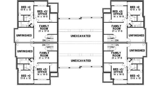 Traditional House Plan 16 Bedrooms 12 Bath 9098 Sq Ft Plan 21 313
