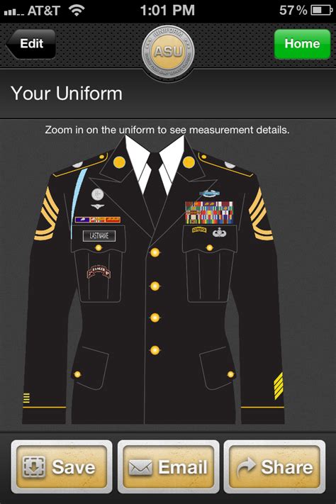 Army Uniform Army Uniform Diagram