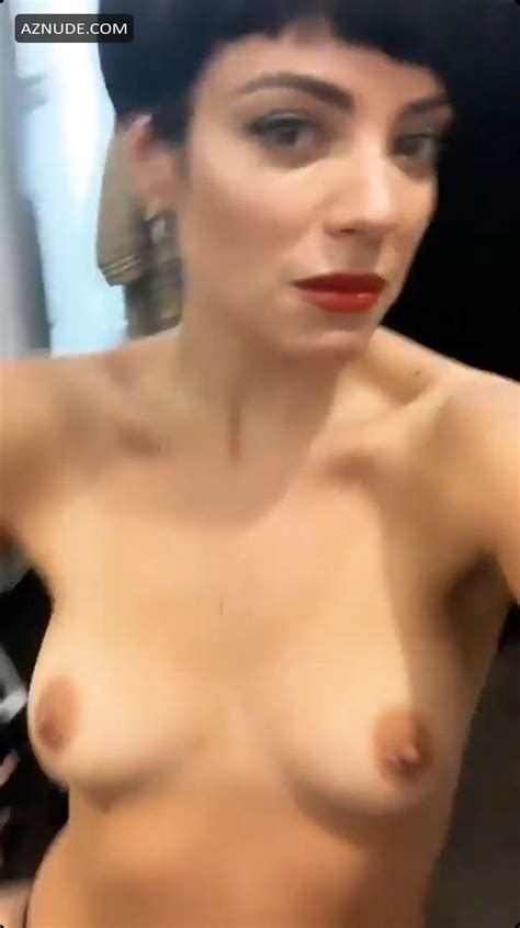 Lily Allen Topless In A Video She Posted On Instagram 25 04 2019 Aznude