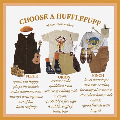 Hufflepuff Outfit Hufflepuff Pride Aesthetic Outfits Aesthetic