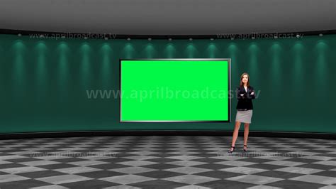 2d3d Green Screen Background Best Suited For A Variety Business Based