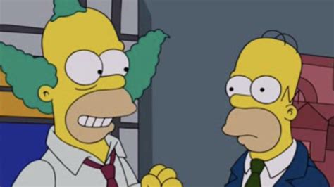 The Real Reason Homer Simpson And Krusty The Clown Look So Alike