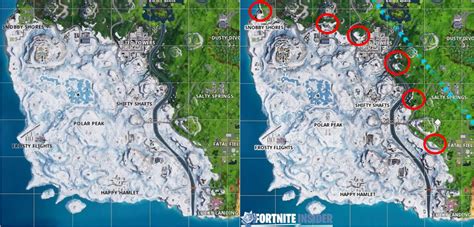 Snow Is Slowly Spreading Across The Fortnite Map Fortnite Insider