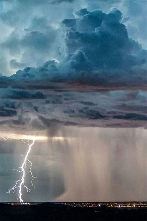 Air and water temperature, precipitation, air pressure and humidity, wind speed, magnetic field and uv. Thunderstorm Santa Fe New Mexico | Clouds, Beautiful ...