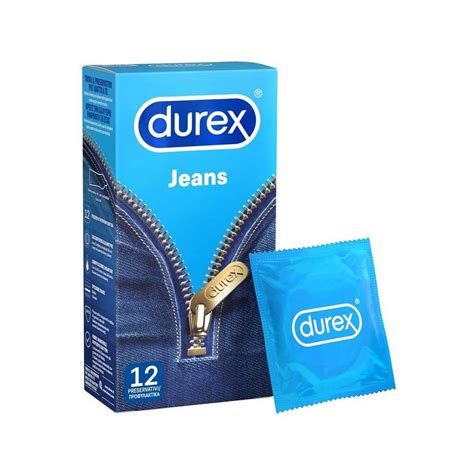 Ευκολοφόρετα Προφυλακτικά Durex Jeans Condoms 12pcs