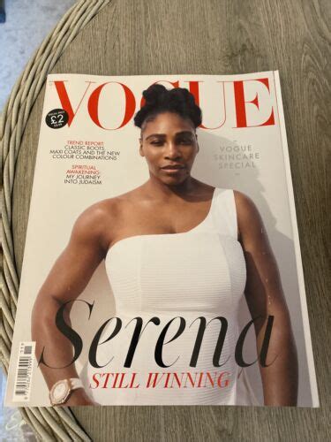 VOGUE Magazine UK November 2020 Serena Williams British Vogue