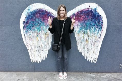 Angel Wings Street Artlos Angeles Downtown Angel Wings Art Murals