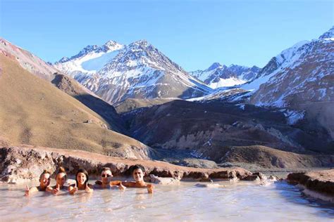 From Santiago Maipo Canyon Volcano And Hot Spring Tour Getyourguide