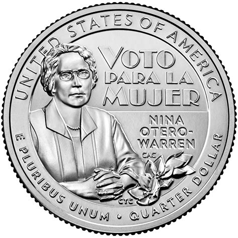 Nina Otero Warren Quarter Rolls And Bags Us Mint