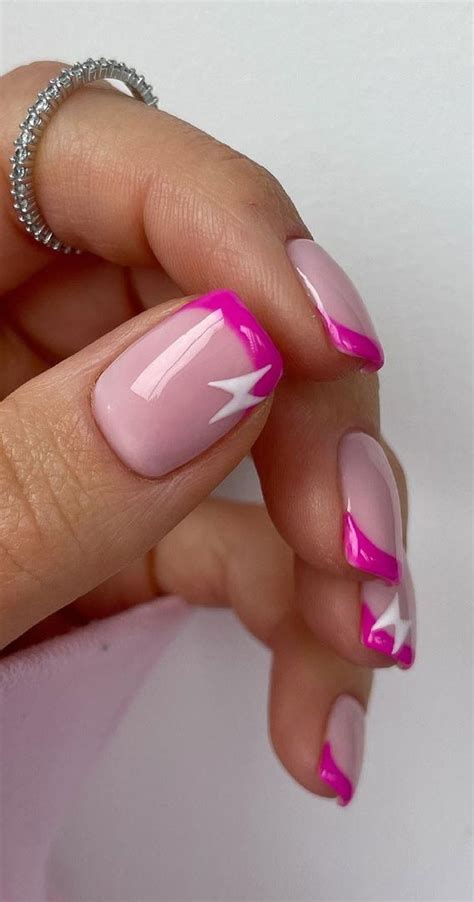 Summer Nail Designs Youll Probably Want To Wear Lightning And Hot Pink