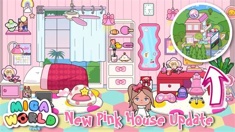 New Pink House In Miga World Miga World New Update NecoLawPie YouTube