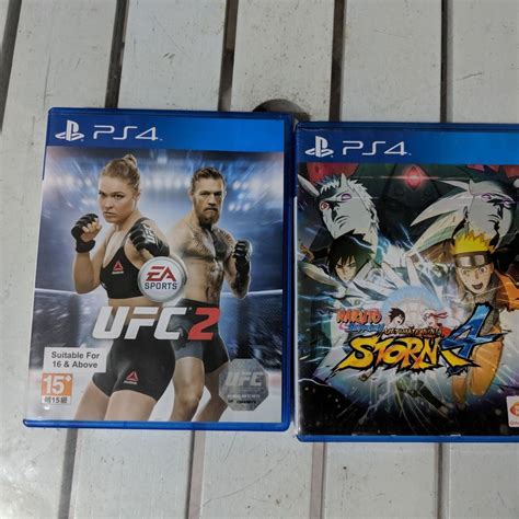 Ufc 2 And Naruto Ultimate 4 Video Gaming Video Games Playstation On