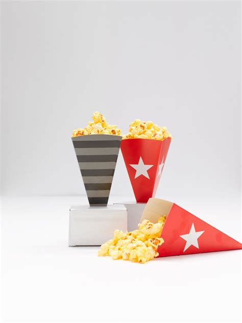 These Great Popcorn Cones Come With Individual Stands So Can Be