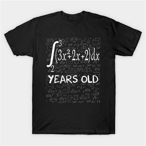 Funny Math Geek 26 Years Old 26th Birthday Integral Calculus Math