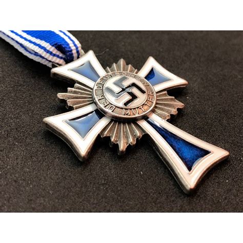 Croce D Onore Per Le Madri Tedesche - Croce D'onore Per Le Madri Tedesche Argento - War Militaria