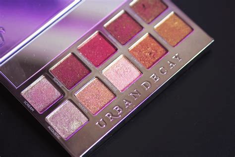 Urban Decay Heavy Metals Metallic Eyeshadow Palette Swatches And Review