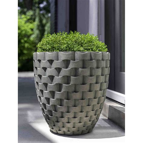 Tall Round Planters