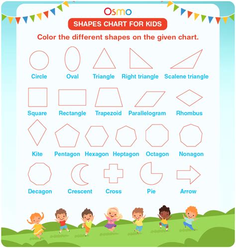 Shapes Chart For Kids Download Free Printables
