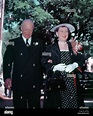 Dwight D. Eisenhower and wife Mamie, 1950s Stock Photo - Alamy