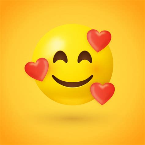 We send these love emojis to express our love for heart emoji for instagram, facebook, twitter. Premium Vector | Emoji with hearts