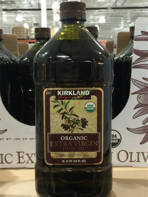 Kirkland Signature Organic Extra Virgin Olive Oil Liters CostcoChaser