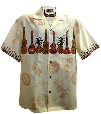Ukulele Hawaiian Aloha Shirt In 2020 Ukulele Aloha Shirt Shirts