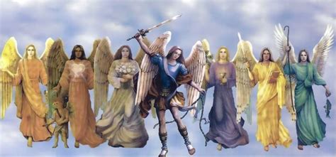 Seven Archangels Colours And Crystals Seven Archangels Archangels