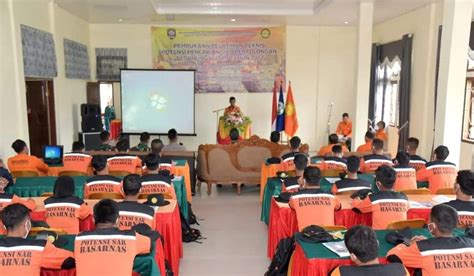 Peserta Mengikuti Pelatihan Potensi Sar Di Kabupaten Bener Meriah