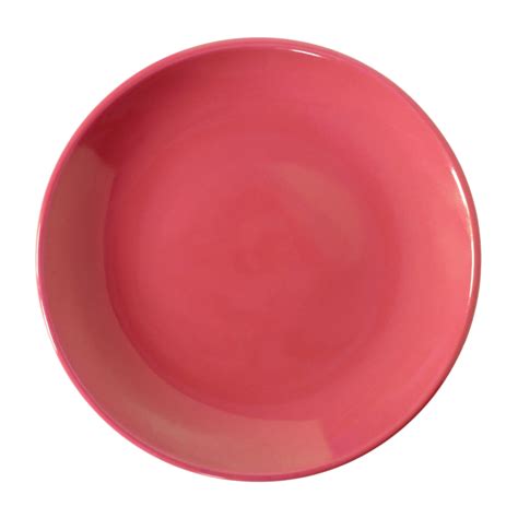 Red Plate Isolated With Clipping Path For Mockup 17208184 Png