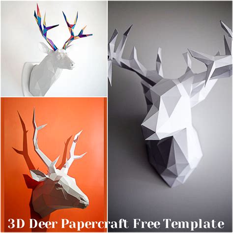 Papercraft Printable Free Papercraft Templates Pdf
