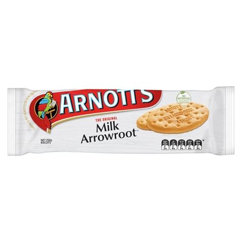 Arnotts Milk Arrowroot Biscuits 250g Impact