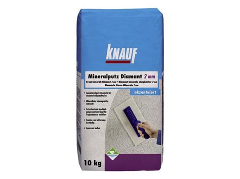 Knauf Diamant Mineral Reibeputz Mm Kg Reibeputz