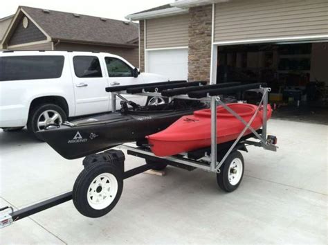 Kayak Trailers 30 Photo Ideas To Buy Or Build Your Own Kayak