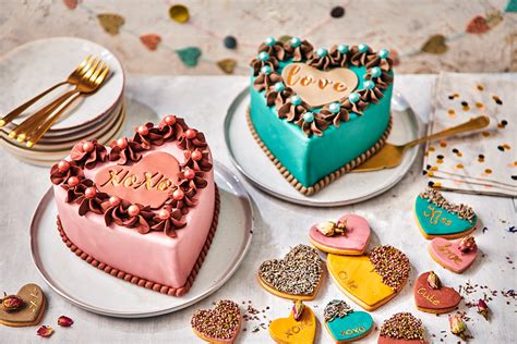 Roze Valentijn Hartjestaart Funcakes