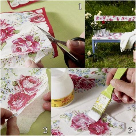 39 Furniture Decoupage Ideas Give Old Things A Second Life My