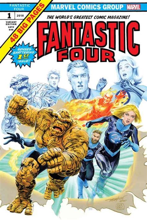 Fantastic Four Variant Covers To Top For Marvel Comics Return Of Mister Fantastic Reed