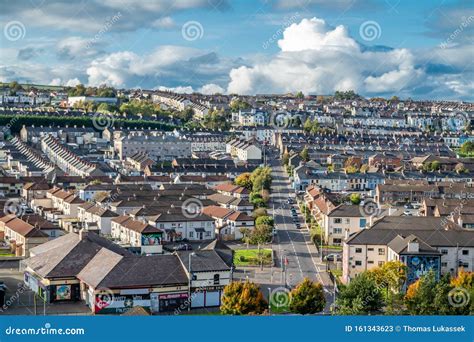 Aerial View Of Derry Londonderry In Northern Ireland Editorial Stock