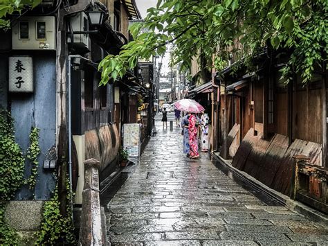Kyoto On A Rainy Day Rjapanpics