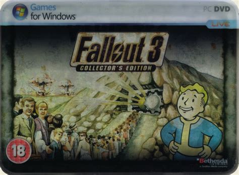 Fallout 3 Collectors Edition 2008 Box Cover Art Mobygames