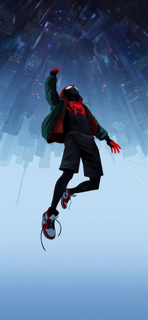 1125x2436 Spiderman Into The Spider Verse Movie 5k Iphone Xsiphone 10