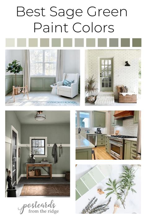 25 Best Sage Green Paint Colors For 2023 Postcards From The Ridge